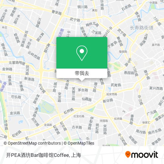 开PEA酒坊Bar咖啡馆Coffee地图