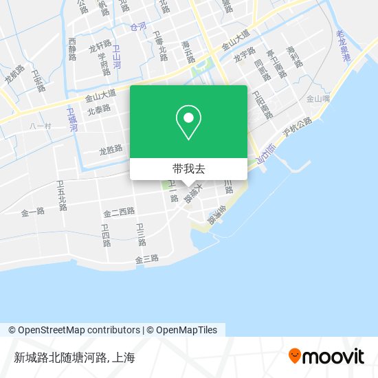 新城路北随塘河路地图