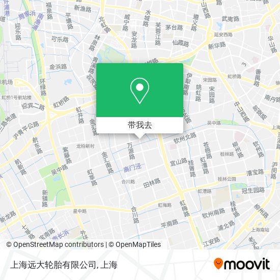 上海远大轮胎有限公司地图