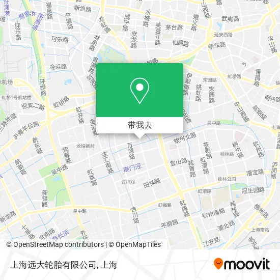 上海远大轮胎有限公司地图