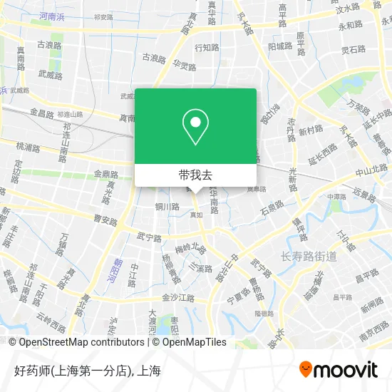 好药师(上海第一分店)地图