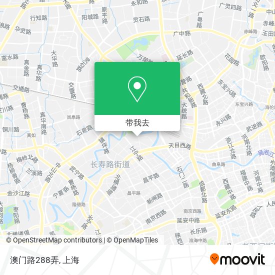 澳门路288弄地图