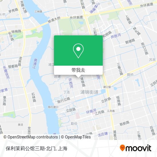 保利茉莉公馆三期-北门地图