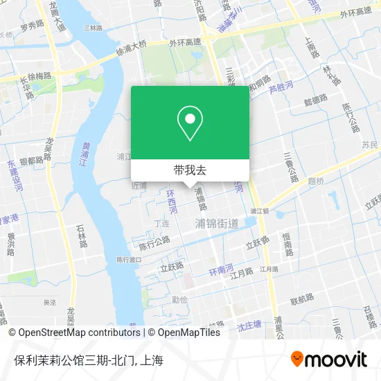 保利茉莉公馆三期-北门地图