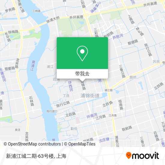 新浦江城二期-63号楼地图