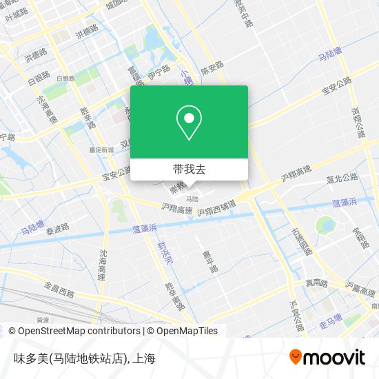 味多美(马陆地铁站店)地图