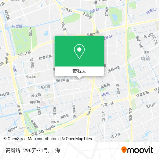 高斯路1296弄-71号地图
