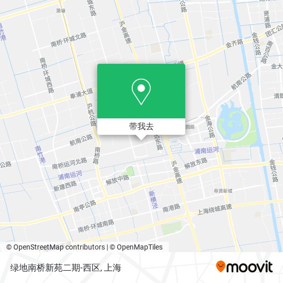 绿地南桥新苑二期-西区地图