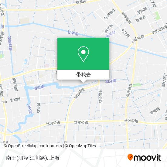 南王(泗泾·江川路)地图