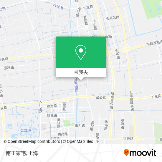 南王家宅地图