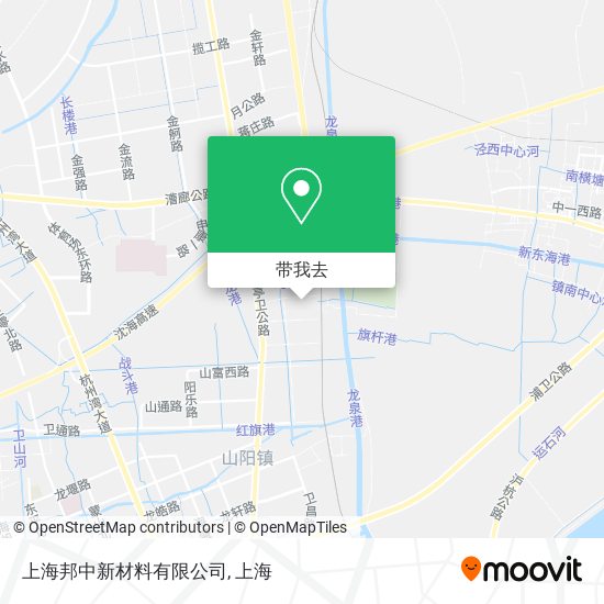 上海邦中新材料有限公司地图