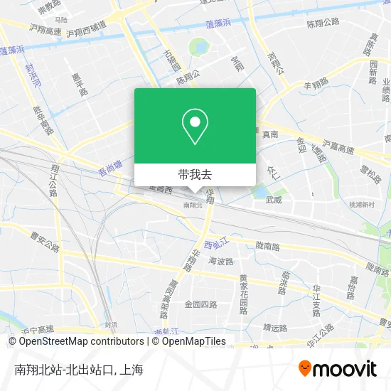 南翔北站-北出站口地图