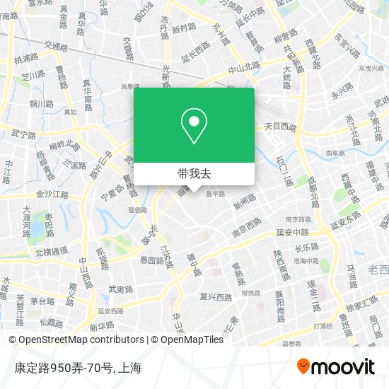 康定路950弄-70号地图
