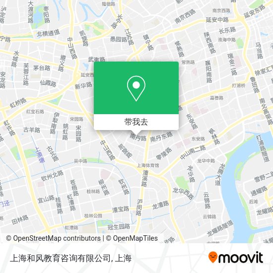 上海和风教育咨询有限公司地图