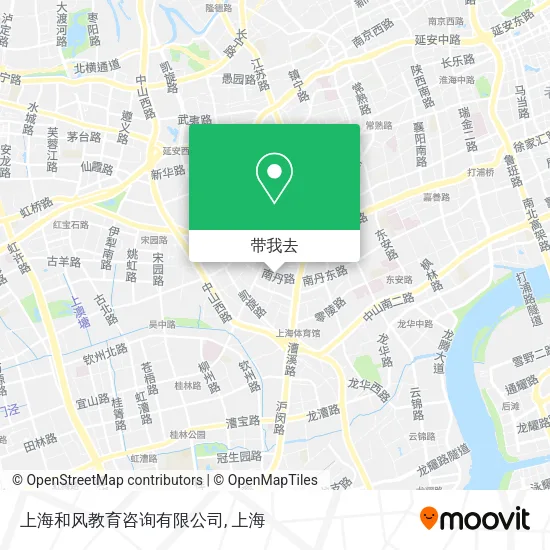 上海和风教育咨询有限公司地图