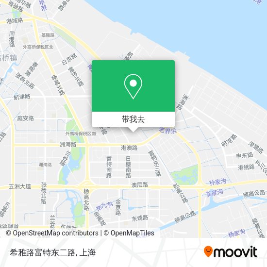 希雅路富特东二路地图