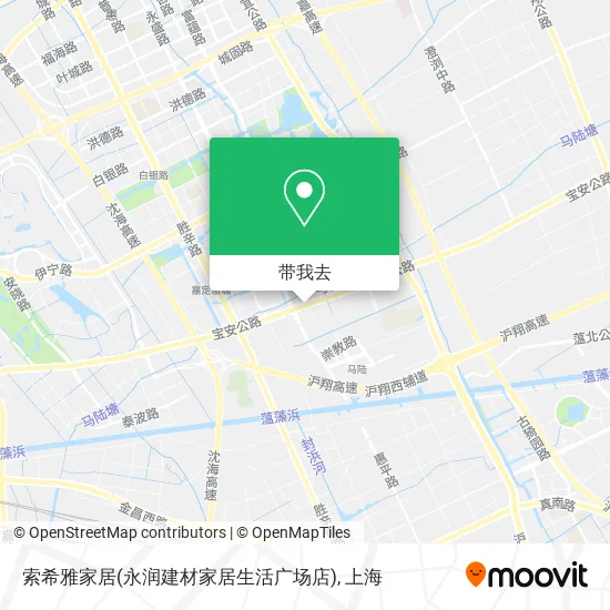 索希雅家居(永润建材家居生活广场店)地图