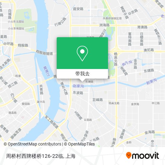 周桥村西牌楼桥126-22临地图