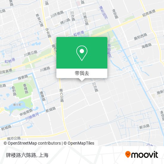 牌楼路六陈路地图
