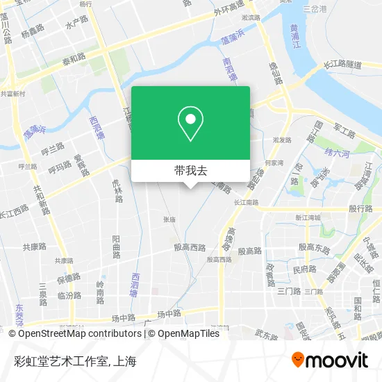彩虹堂艺术工作室地图