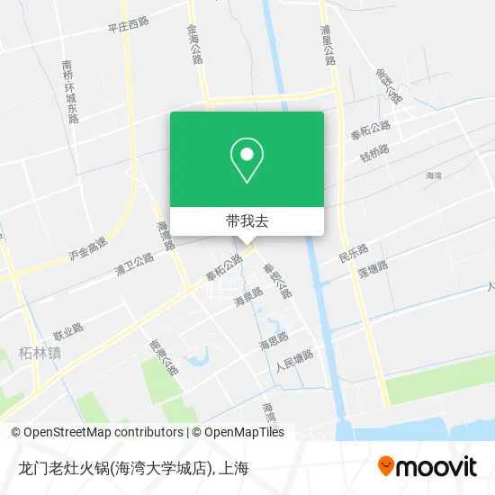龙门老灶火锅(海湾大学城店)地图