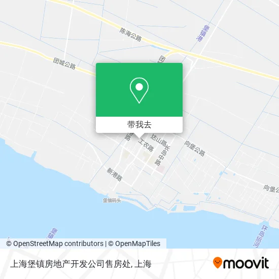 上海堡镇房地产开发公司售房处地图