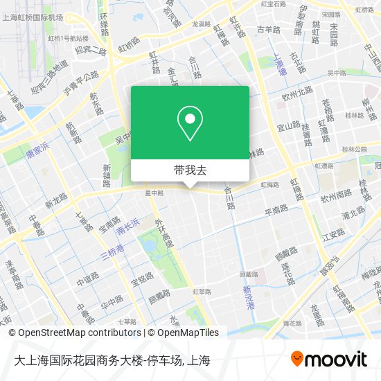 大上海国际花园商务大楼-停车场地图