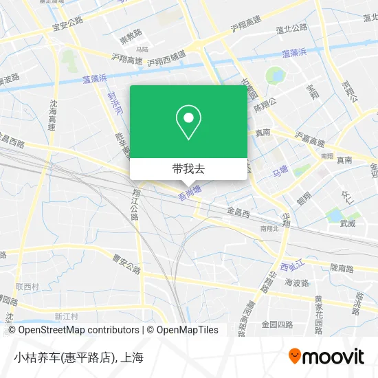 小桔养车(惠平路店)地图