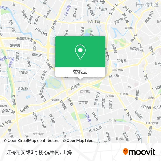 虹桥迎宾馆3号楼-洗手间地图