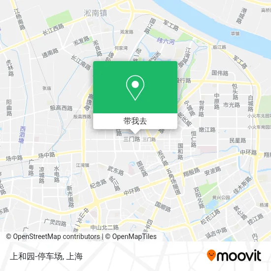 上和园-停车场地图