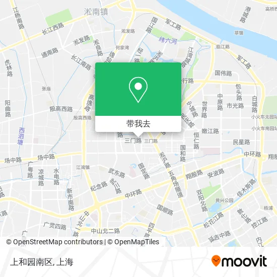 上和园南区地图