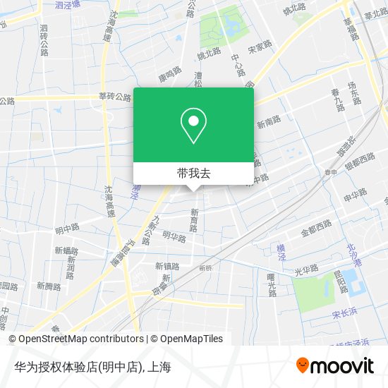 华为授权体验店(明中店)地图