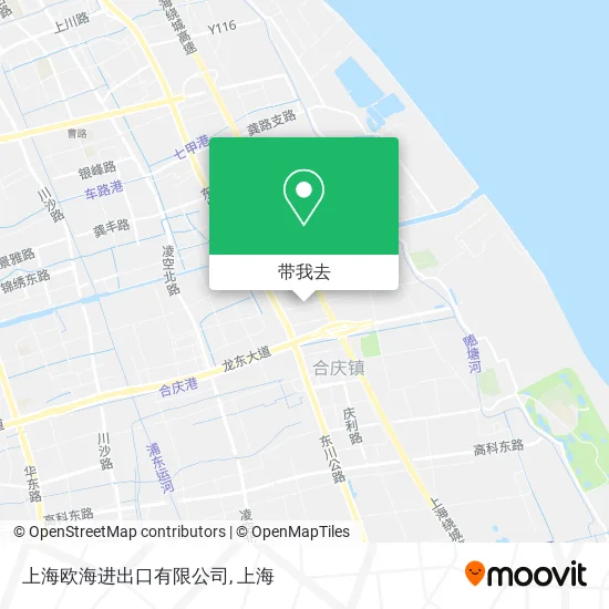 上海欧海进出口有限公司地图