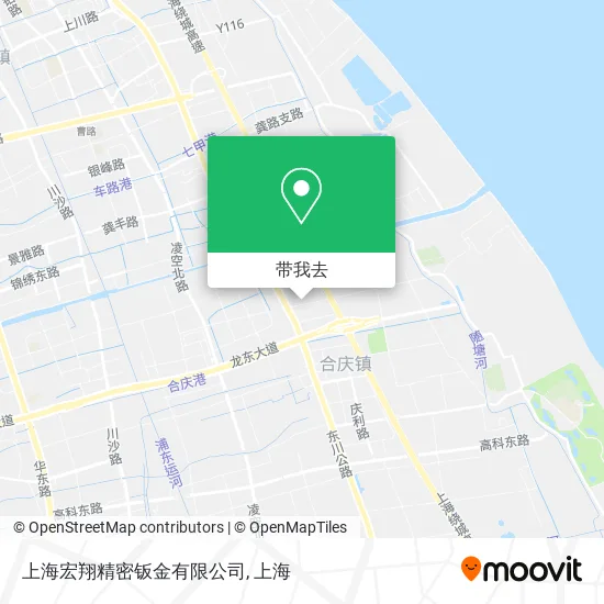 上海宏翔精密钣金有限公司地图