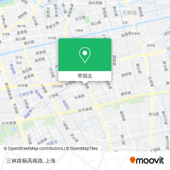 三林路杨高南路地图