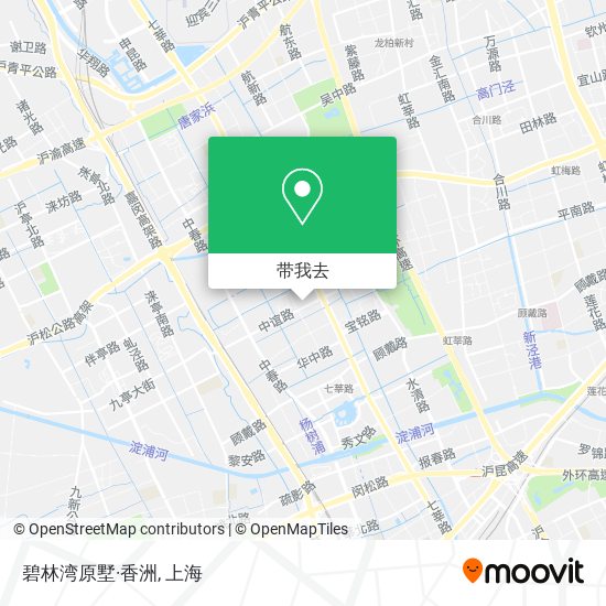 碧林湾原墅·香洲地图