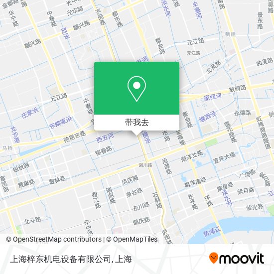 上海梓东机电设备有限公司地图