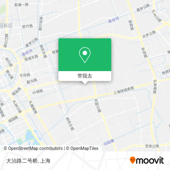 大治路二号桥地图