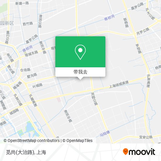 觅尚(大治路)地图