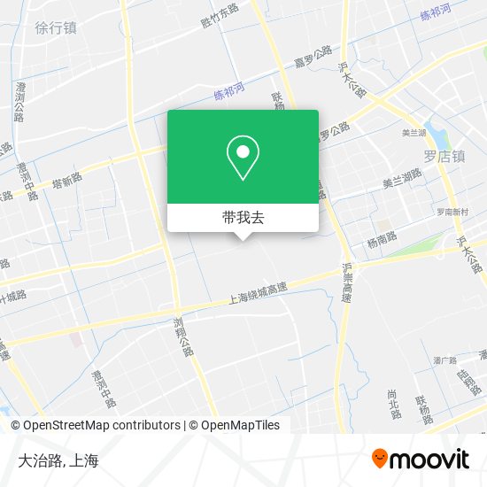 大治路地图