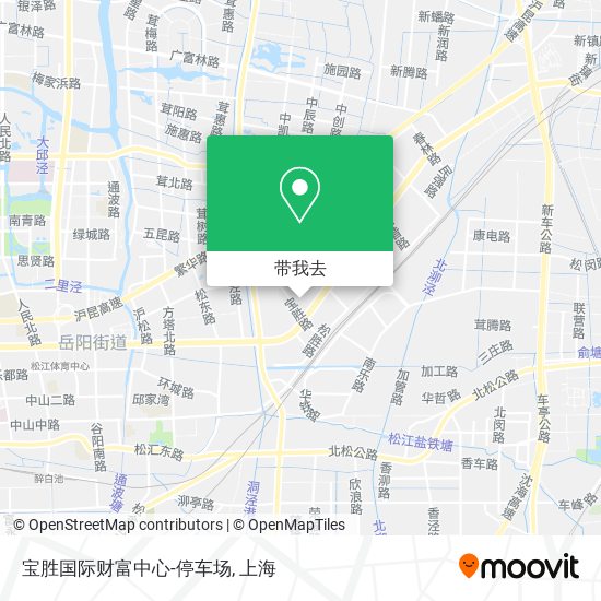 宝胜国际财富中心-停车场地图