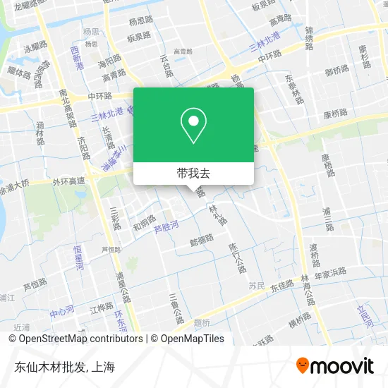 东仙木材批发地图