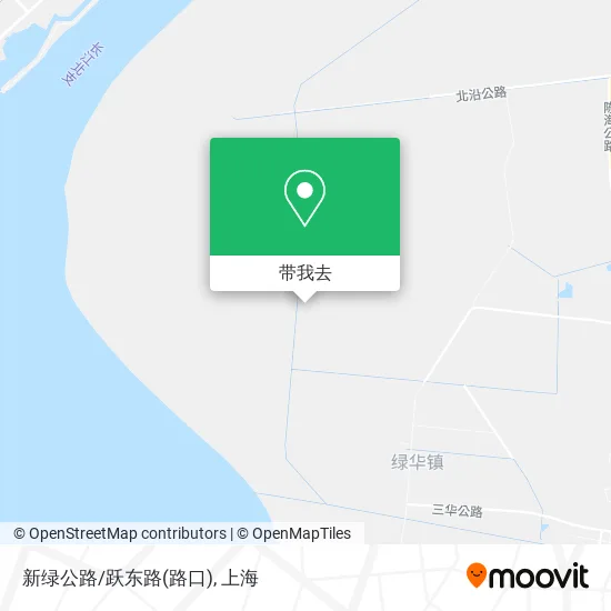 新绿公路/跃东路(路口)地图