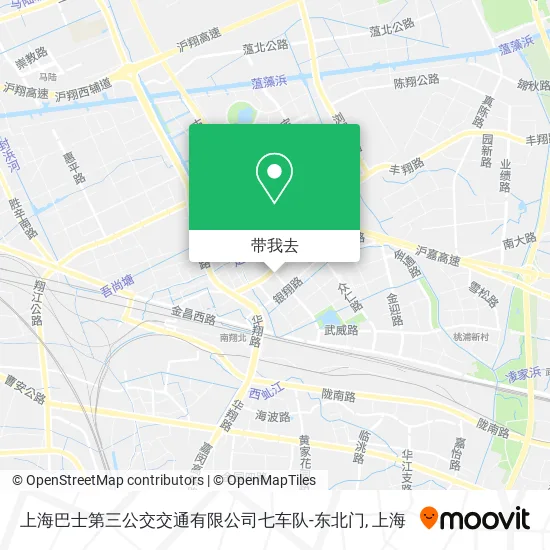 上海巴士第三公交交通有限公司七车队-东北门地图