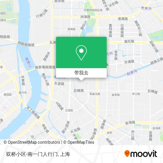 双桥小区-南一门人行门地图