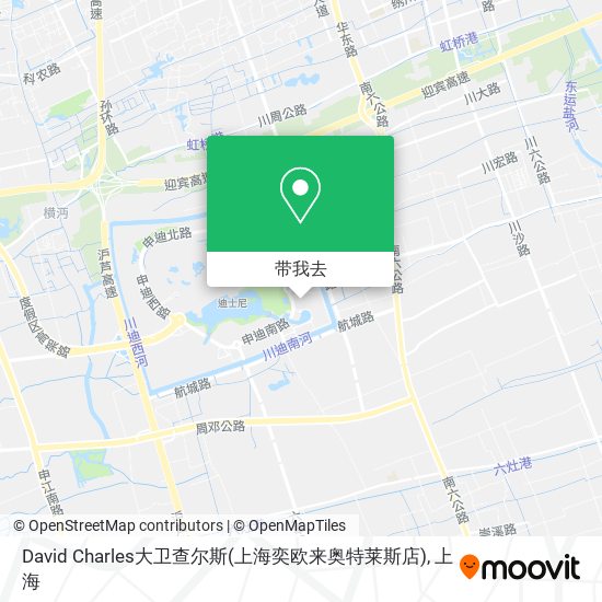 David Charles大卫查尔斯(上海奕欧来奥特莱斯店)地图