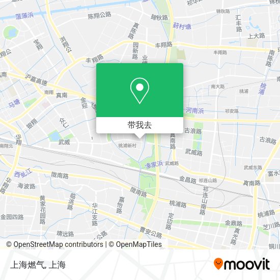上海燃气地图