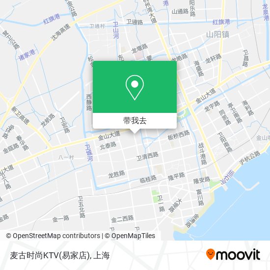 麦古时尚KTV(易家店)地图