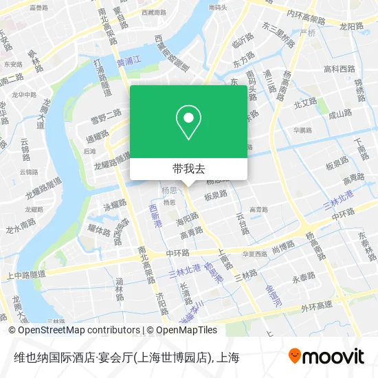 维也纳国际酒店·宴会厅(上海世博园店)地图