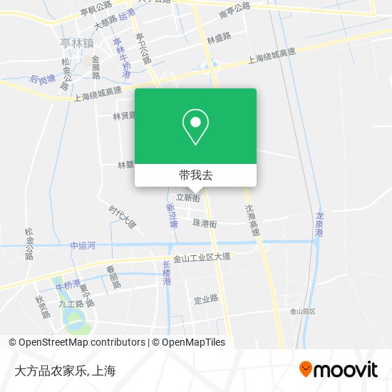 大方品农家乐地图